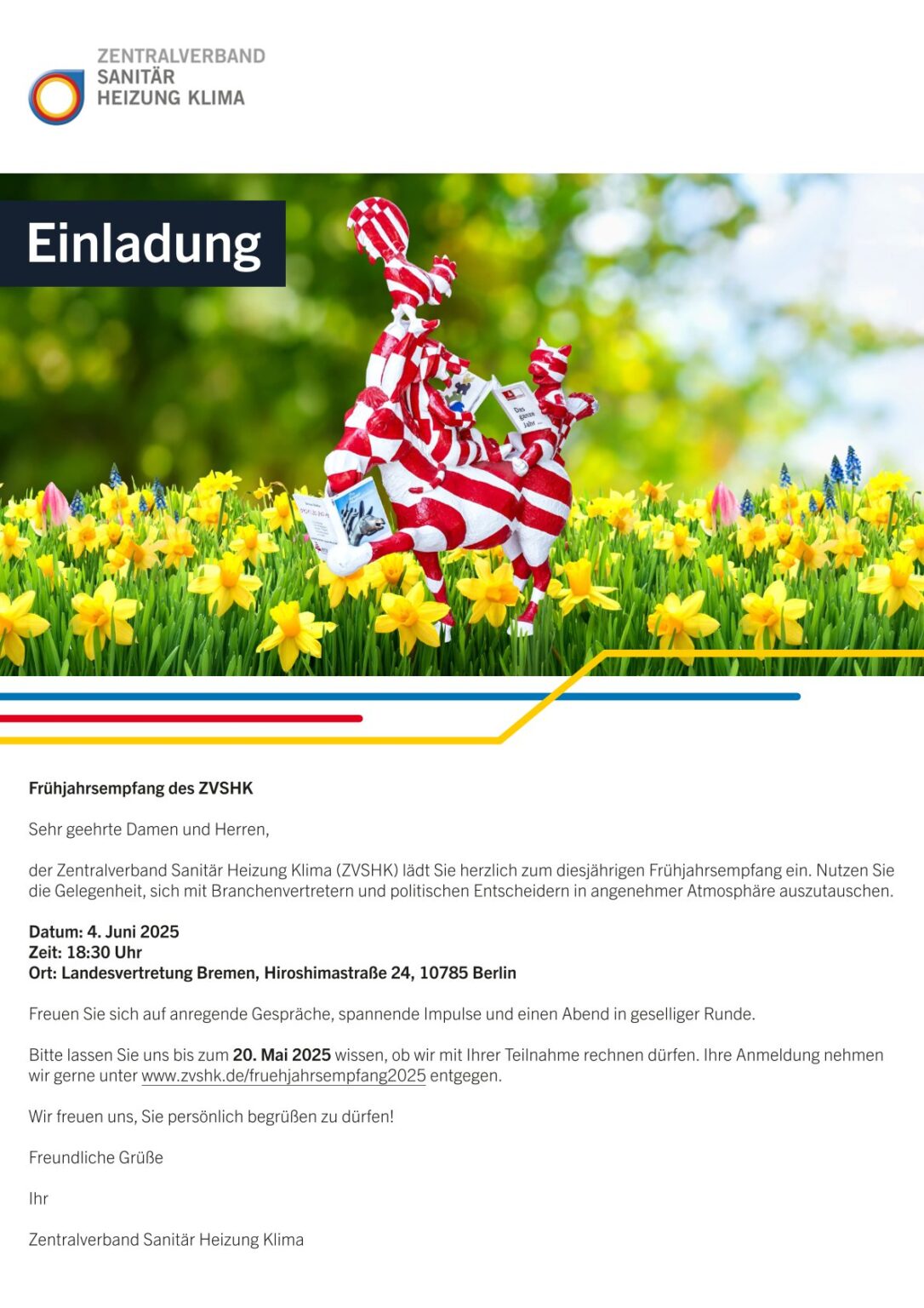Zentralverband Sanitär Heizung Klima Einladung